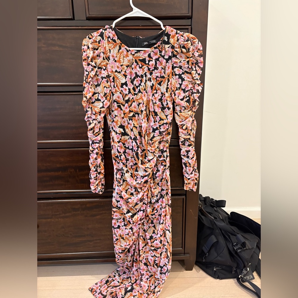Zara floral gown